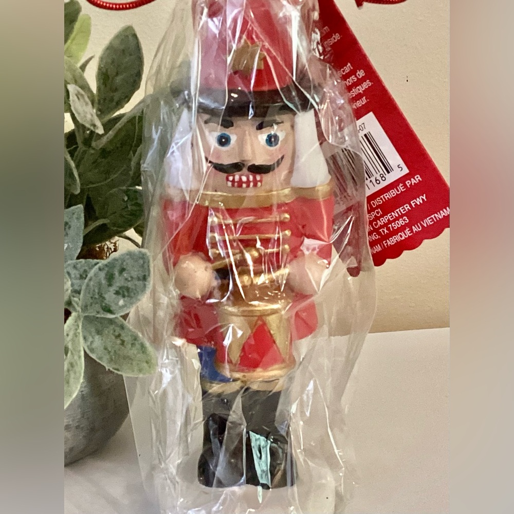 NWT Ashland Nutcracker Soldier Drummer Candle Figurine